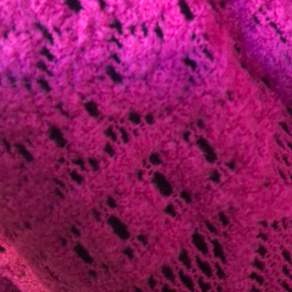 Nema Avenue NWT stunning Pink open lace cardigan - Picture 8 of 8